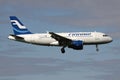 Finnair Airbus A319-100 Royalty Free Stock Photo