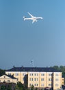 Finnair Airbus A350 XWB over Suomenlinna fortress island