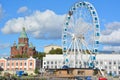 Finnair Sky Wheel. The 40-metre observation wheel