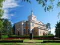 Finnish church and monument of Talvisota.
