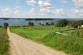 Finnish country landscape Royalty Free Stock Photo