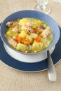 Finnish creamy salmon soup Lohikeitto