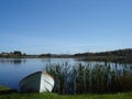 FINNISH LAKE Royalty Free Stock Photo