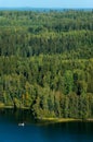 Finnish national landscape Royalty Free Stock Photo