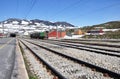 Finse train station Royalty Free Stock Photo