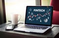 FINTECH Investment Financial Internet Technology Money Business