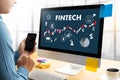 FINTECH Investment Financial Internet Technology Money Business