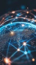 Fintech startup presenting innovative blockchain applications on a global stage.