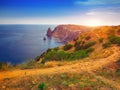 Fiolent , Crimea - sea landscape Royalty Free Stock Photo