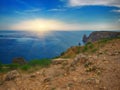 Fiolent , Crimea - sea landscape Royalty Free Stock Photo