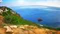 Fiolent , Crimea - sea landscape Royalty Free Stock Photo