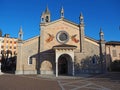 Fiorano al Serio, Bergamo, Italy. The main church of Saint Giorgio Royalty Free Stock Photo