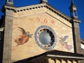 Fiorano al Serio, Bergamo, Italy. The main church of Saint Giorgio Royalty Free Stock Photo