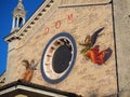 Fiorano al Serio, Bergamo, Italy. The main church of Saint Giorgio Royalty Free Stock Photo