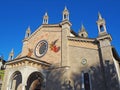 Fiorano al Serio, Bergamo, Italy. The main church of Saint Giorgio Royalty Free Stock Photo