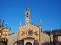 Fiorano al Serio, Bergamo, Italy. The main church of Saint Giorgio Royalty Free Stock Photo