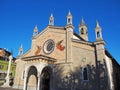 Fiorano al Serio, Bergamo, Italy. The main church of Saint Giorgio Royalty Free Stock Photo