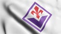 Fiorentina Flag video waving in wind Fiorentina Flag Wave Loop waving in wind