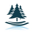 Fir Forest Icon