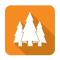 Fir Trees group icon Royalty Free Stock Photo