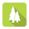 Fir Trees group icon Royalty Free Stock Photo