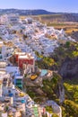 Fira, Santorini panorama, Greece Royalty Free Stock Photo