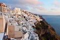 Fira city at Santorini island in Greece Royalty Free Stock Photo