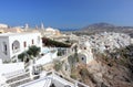 Fira on Santorini Island. The Cyclades, Greece. Royalty Free Stock Photo