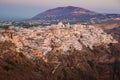 Fira (Thera) town, Santorini - Greece Royalty Free Stock Photo