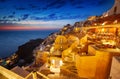 Santorini evening