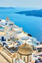 Fira town in Santorini