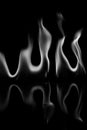 Fire Abstract, Black and White Tone Royalty Free Stock Photo