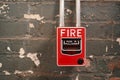 Fire alarm Royalty Free Stock Photo