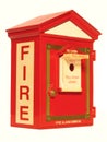 Fire Alarm Box Royalty Free Stock Photo