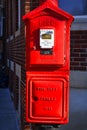 Fire alarm box in Boston, Massachusetts, USA Royalty Free Stock Photo