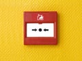 Fire Alarm Button Royalty Free Stock Photo