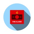 Fire Alarm Icon Royalty Free Stock Photo