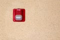 Fire alarm light Royalty Free Stock Photo