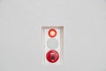 Fire alarm light and sound Royalty Free Stock Photo