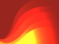 Fire Autumn Wave Abstract Background Illustration Royalty Free Stock Photo