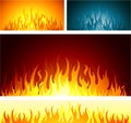 Fire background Royalty Free Stock Photo