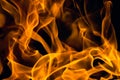 Fire background Royalty Free Stock Photo