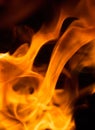 Fire background Royalty Free Stock Photo