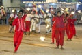 Fire Ball Dancers perform during the Kataragama Festival in Sri Lanka.