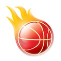 Fire basketball