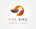 Fire Bird Logo Icon