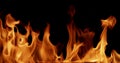 Fire stock image for editing use Royalty Free Stock Photo