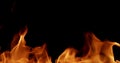 Fire stock image for editing use Royalty Free Stock Photo