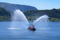 Fire Boat at Alesund