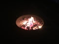 Fire Bowl Royalty Free Stock Photo